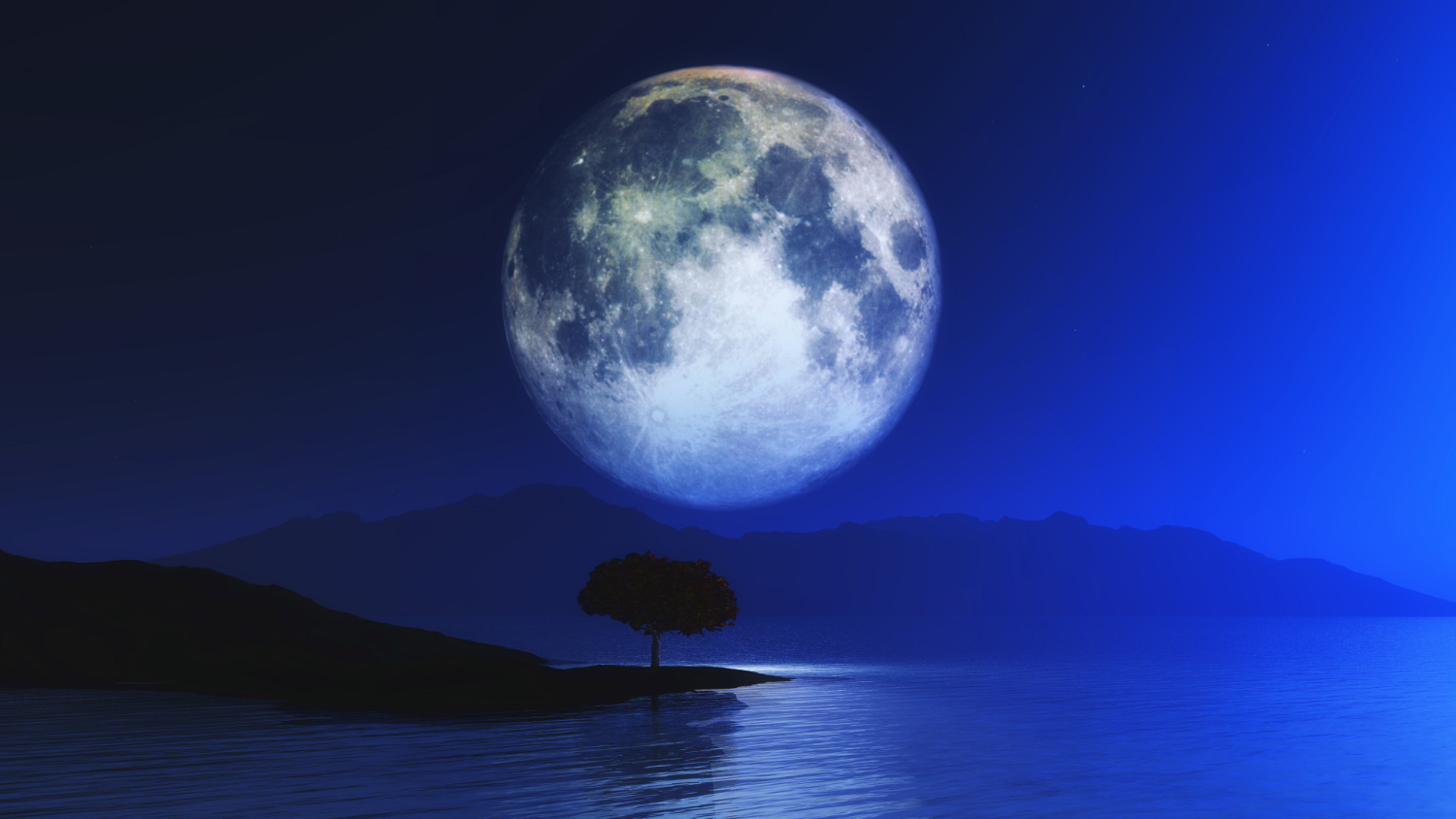 3d-landscape-with-tree-against-moonlit-sky